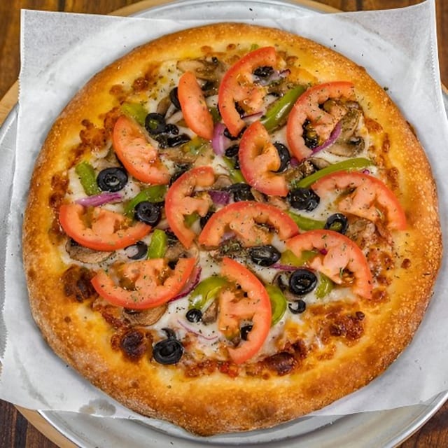 Vegetarian Pizza (Small 10'').